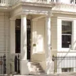 White building